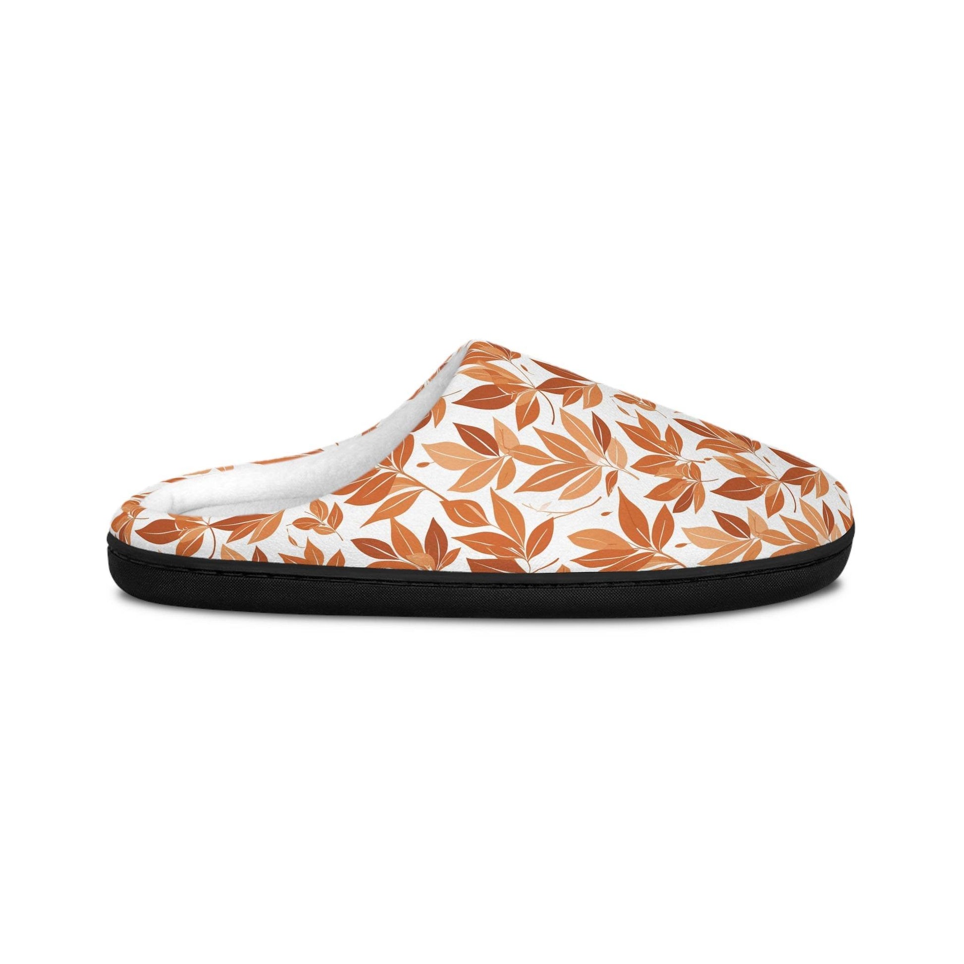 Women's Autumn Leaves Indoor Slippers - DeRose Seasonal