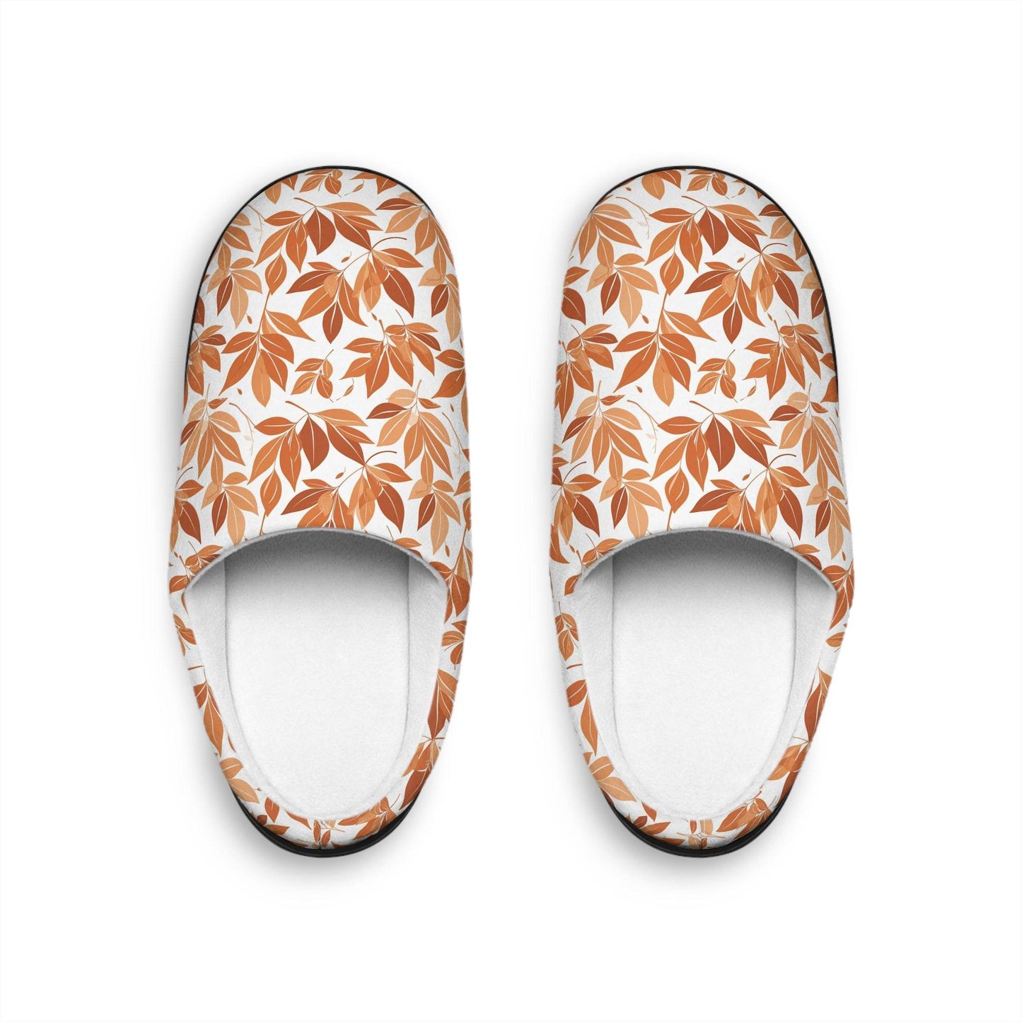 Women's Autumn Leaves Indoor Slippers - DeRose Seasonal