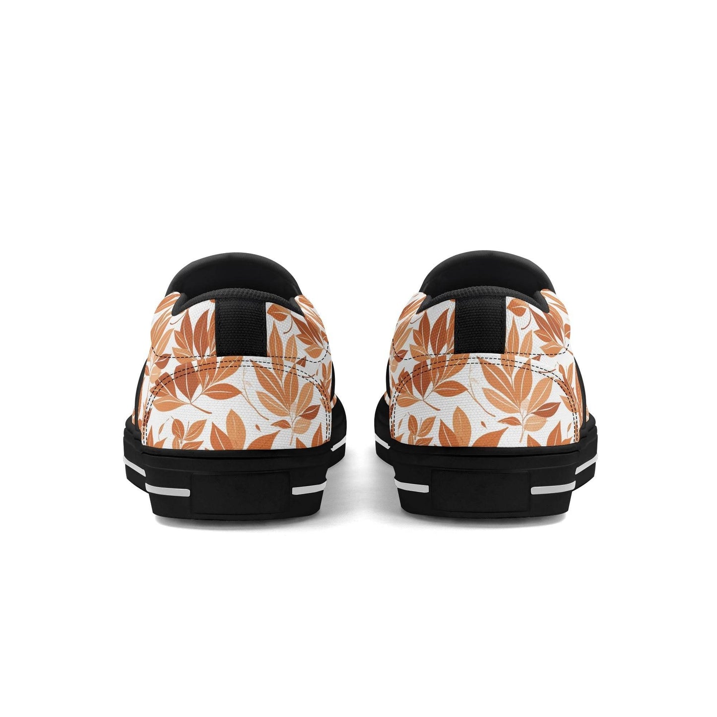 Women's Autumn Leaves Rubber Slip On Shoes - DeRose Seasonal