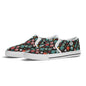 Women's Big Ornament Rubber Slip On Shoes - DeRose Seasonal