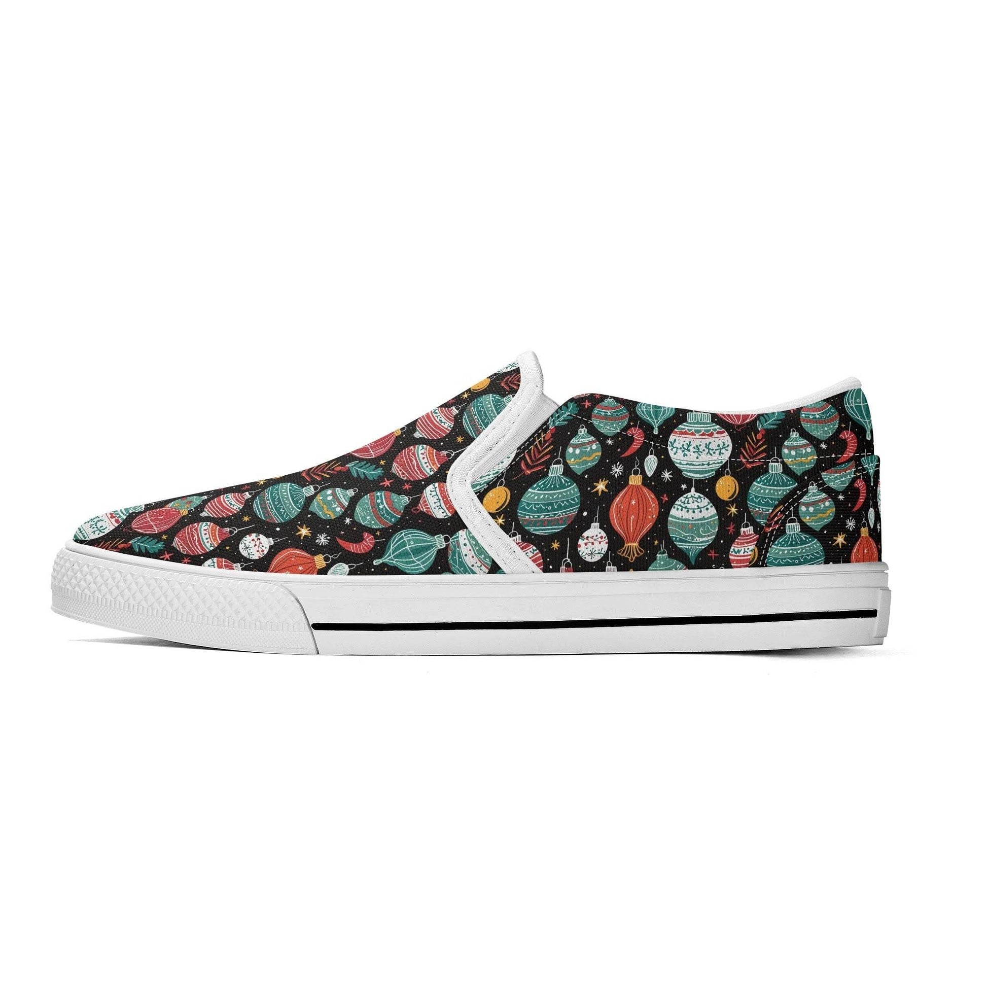 Women's Big Ornament Rubber Slip On Shoes - DeRose Seasonal