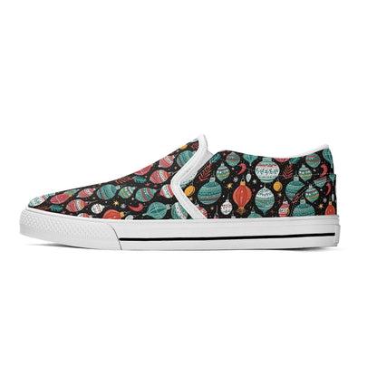 Women's Big Ornament Rubber Slip On Shoes - DeRose Seasonal