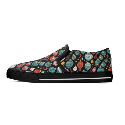 Women's Big Ornament Rubber Slip On Shoes - DeRose Seasonal