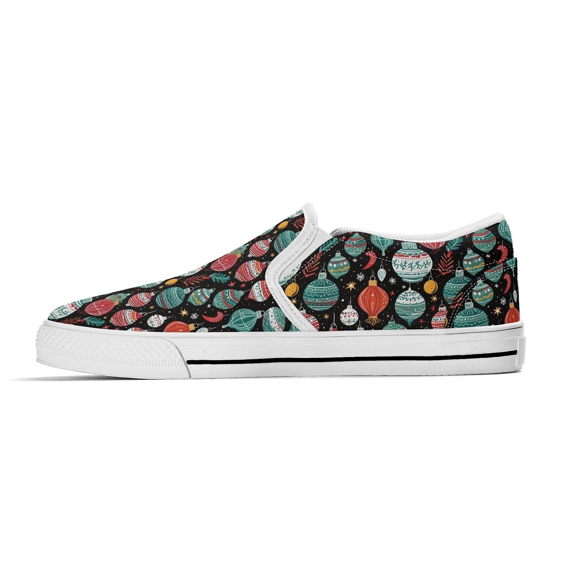 Women's Big Ornament Rubber Slip On Shoes - DeRose Seasonal