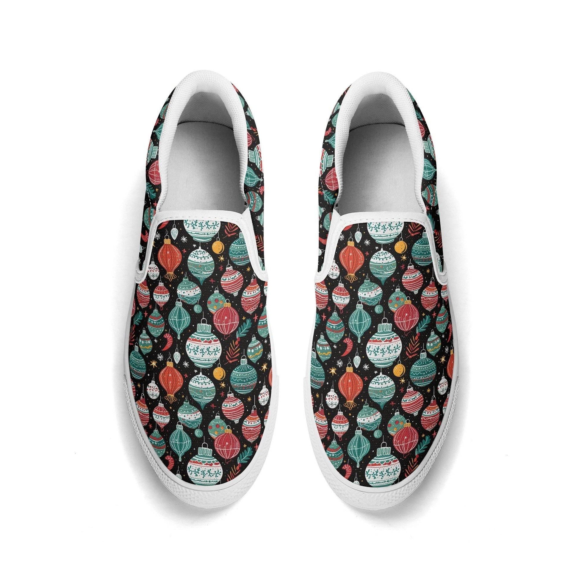 Women's Big Ornament Rubber Slip On Shoes - DeRose Seasonal