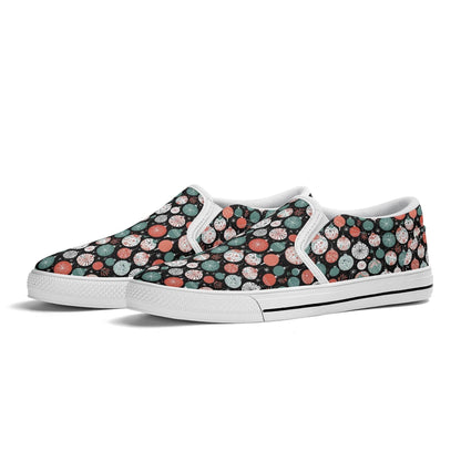 Women's Colorful Ornament Rubber Slip On Shoes - DeRose Seasonal