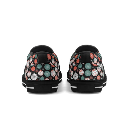 Women's Colorful Ornament Rubber Slip On Shoes - DeRose Seasonal