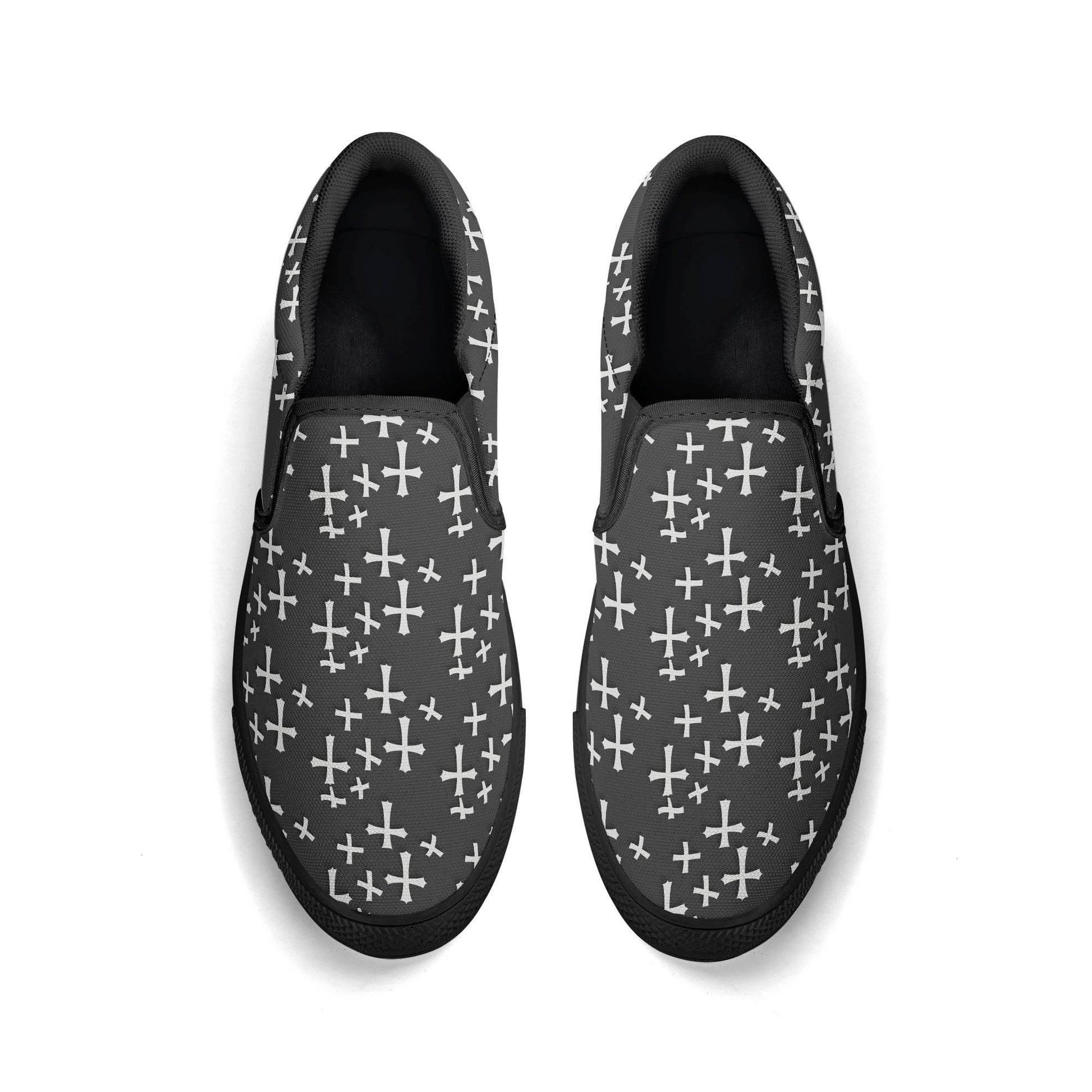Women's Crosses Rubber Slip On Shoes - DeRose Seasonal