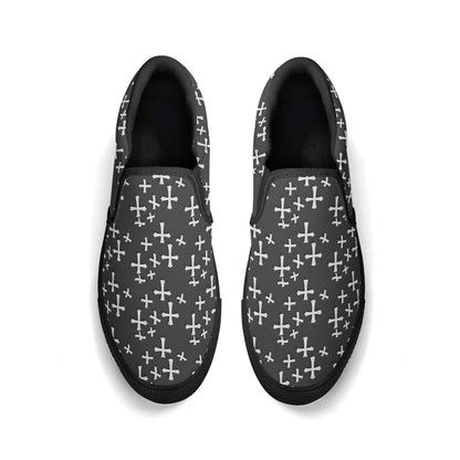 Women's Crosses Rubber Slip On Shoes - DeRose Seasonal