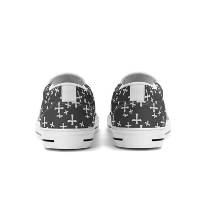 Women's Crosses Rubber Slip On Shoes - DeRose Seasonal
