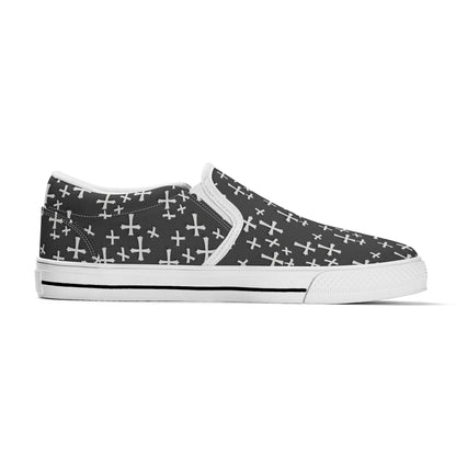 Women's Crosses Rubber Slip On Shoes - DeRose Seasonal