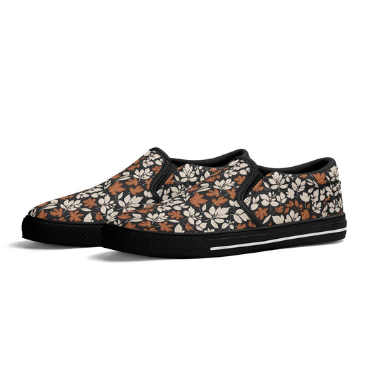 Women's Dark Autumn Rubber Slip On Shoes - DeRose Seasonal