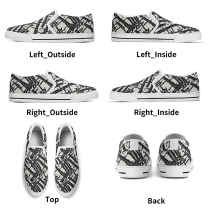 Women's Devil Veins Rubber Slip On Shoes - DeRose Seasonal