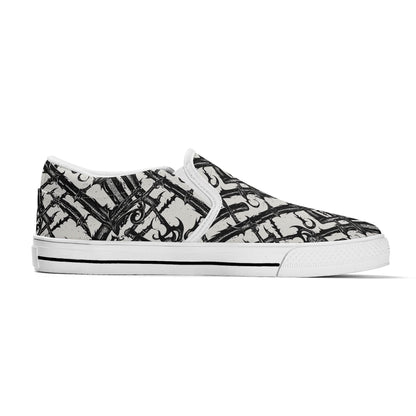 Women's Devil Veins Rubber Slip On Shoes - DeRose Seasonal