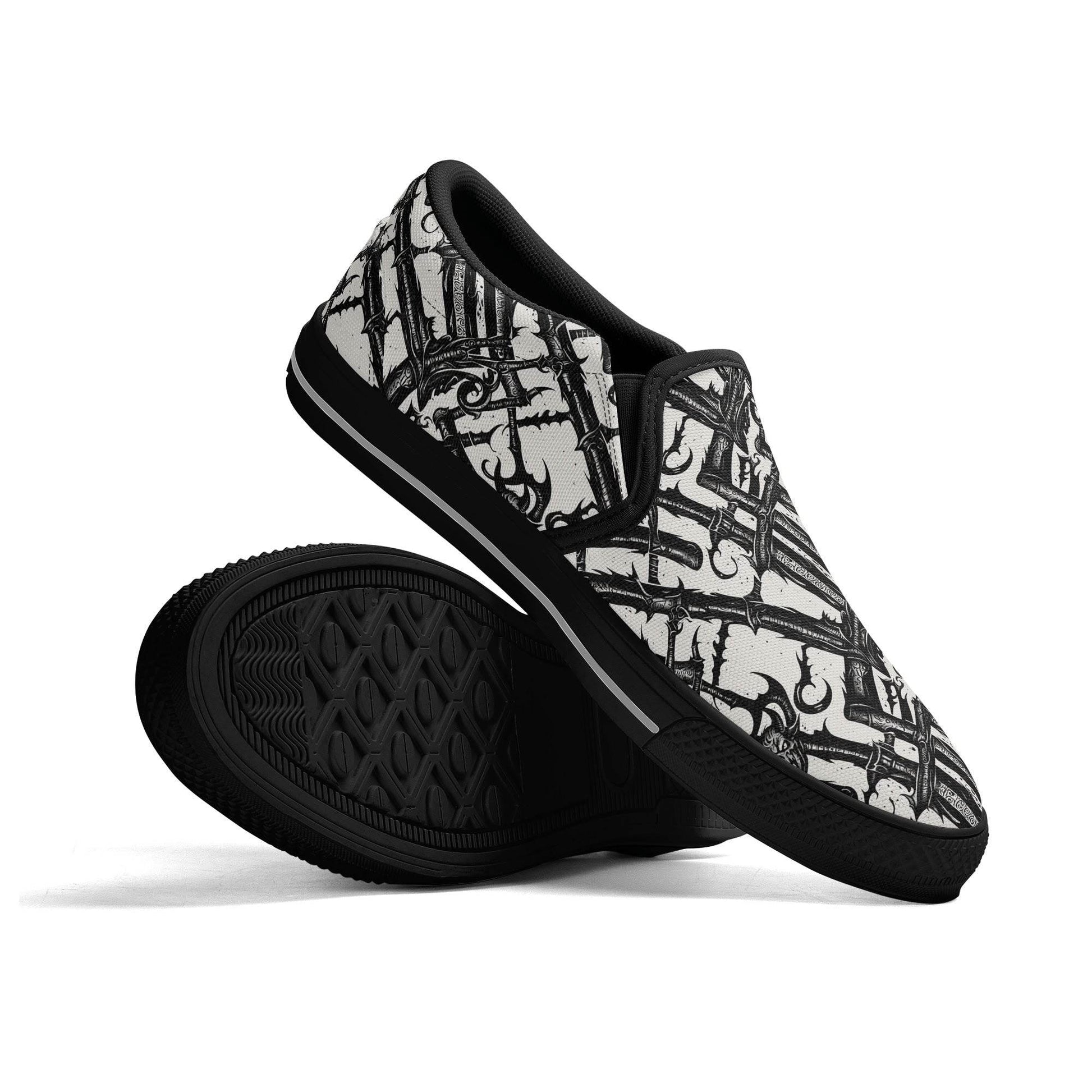 Women's Devil Veins Rubber Slip On Shoes - DeRose Seasonal