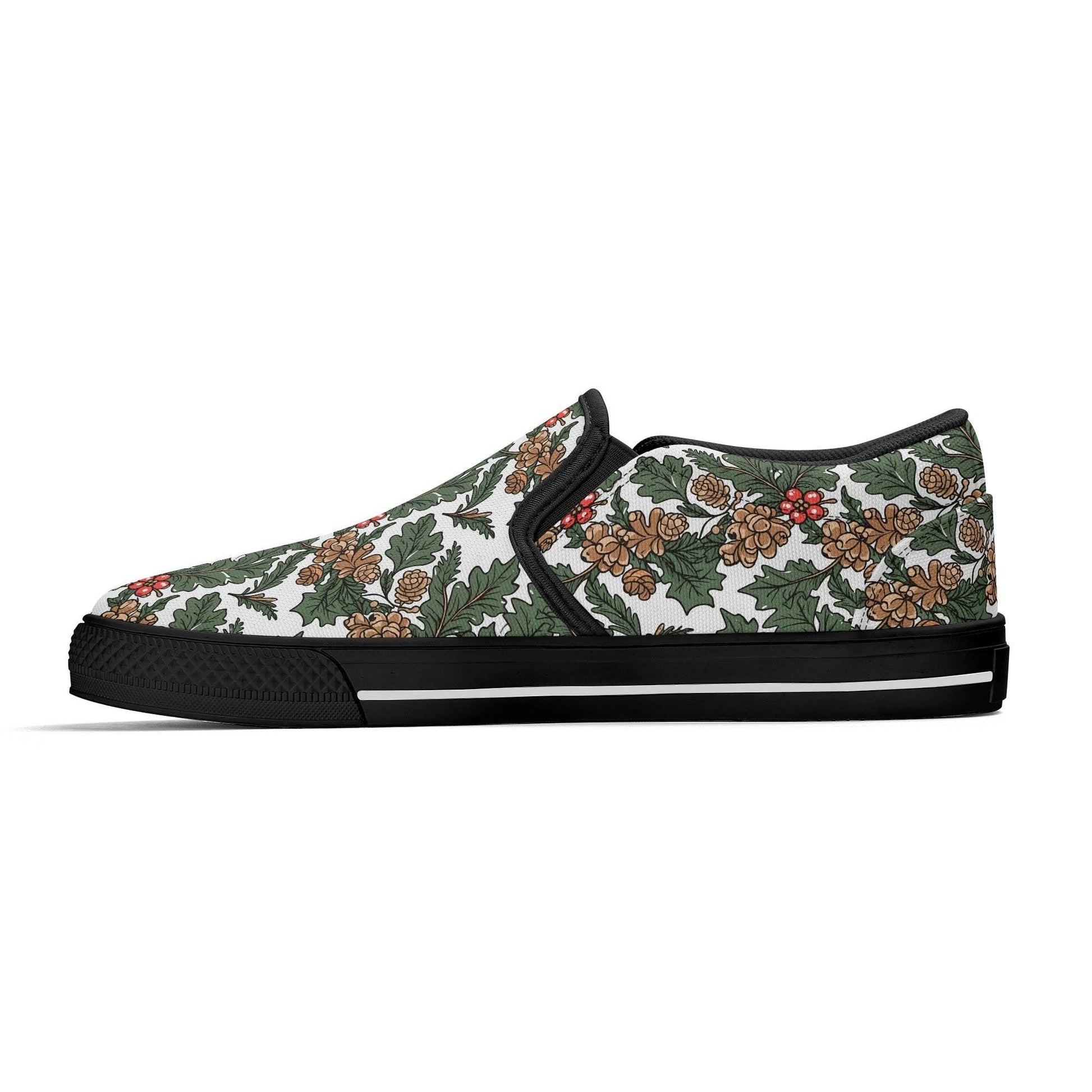 Women's Holly Pine Rubber Slip On Shoes - DeRose Seasonal