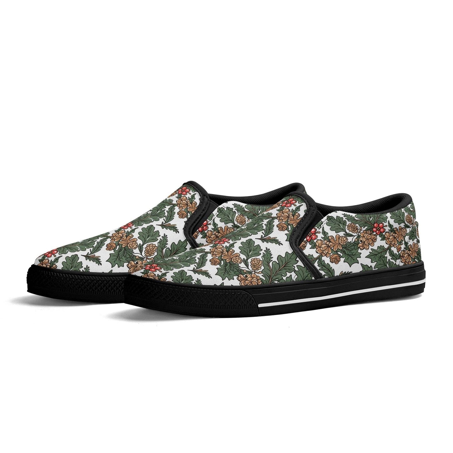 Women's Holly Pine Rubber Slip On Shoes - DeRose Seasonal