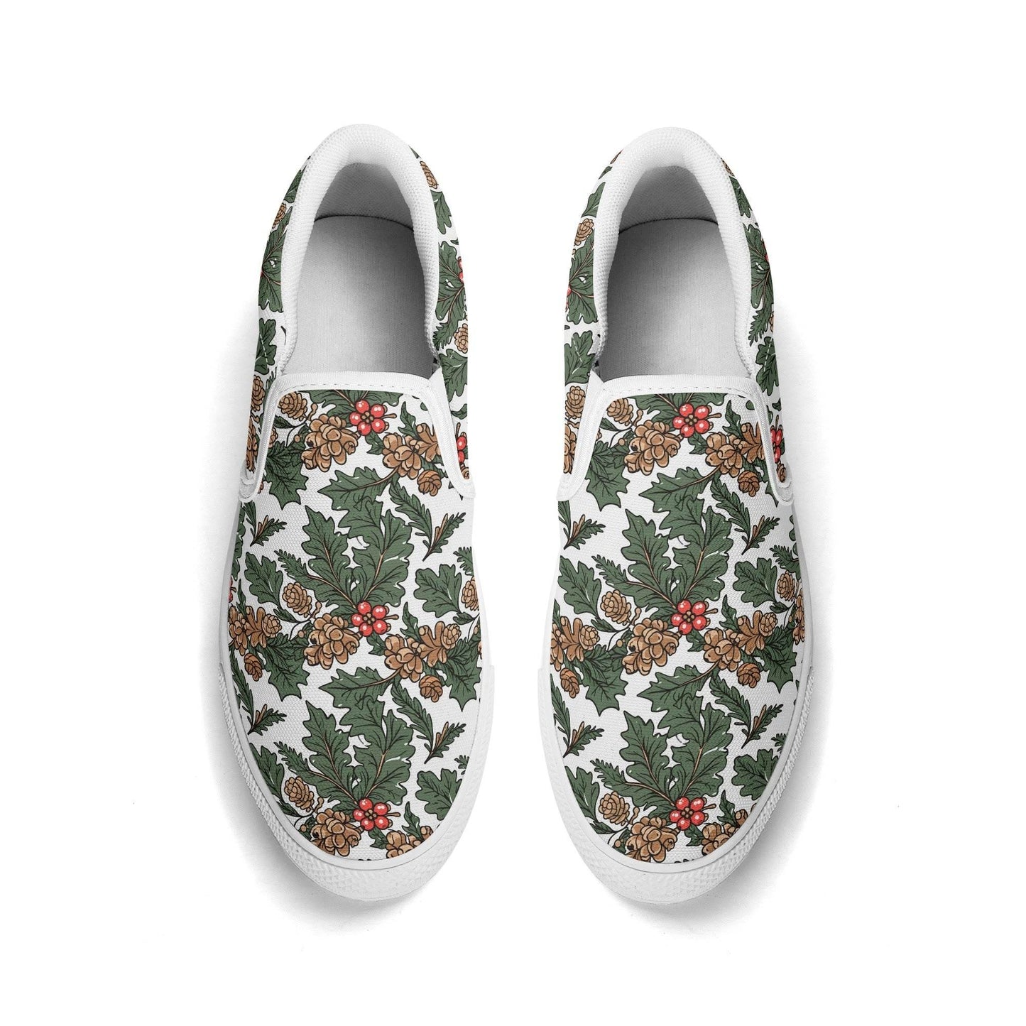 Women's Holly Pine Rubber Slip On Shoes - DeRose Seasonal