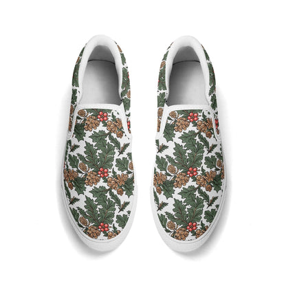 Women's Holly Pine Rubber Slip On Shoes - DeRose Seasonal