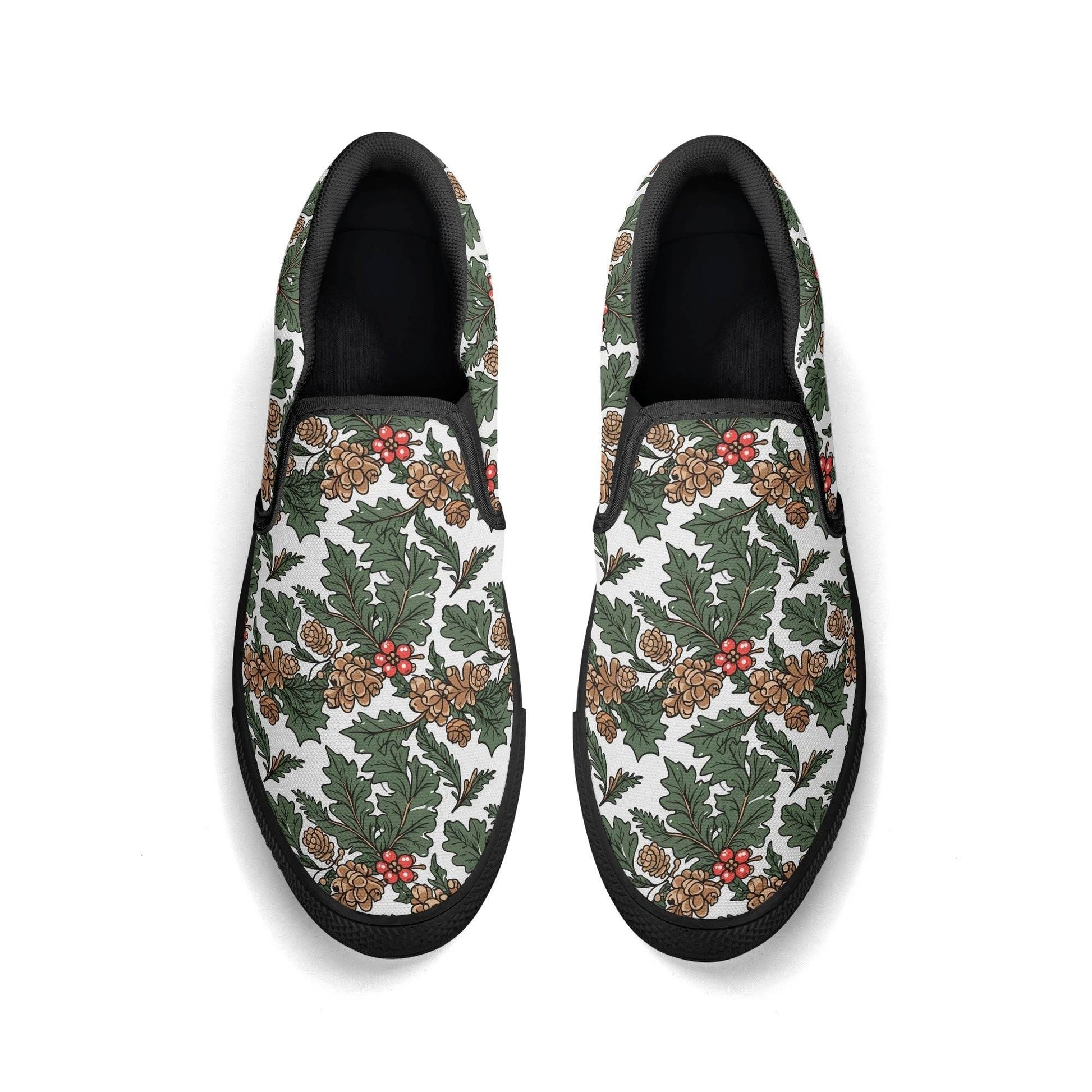 Women's Holly Pine Rubber Slip On Shoes - DeRose Seasonal