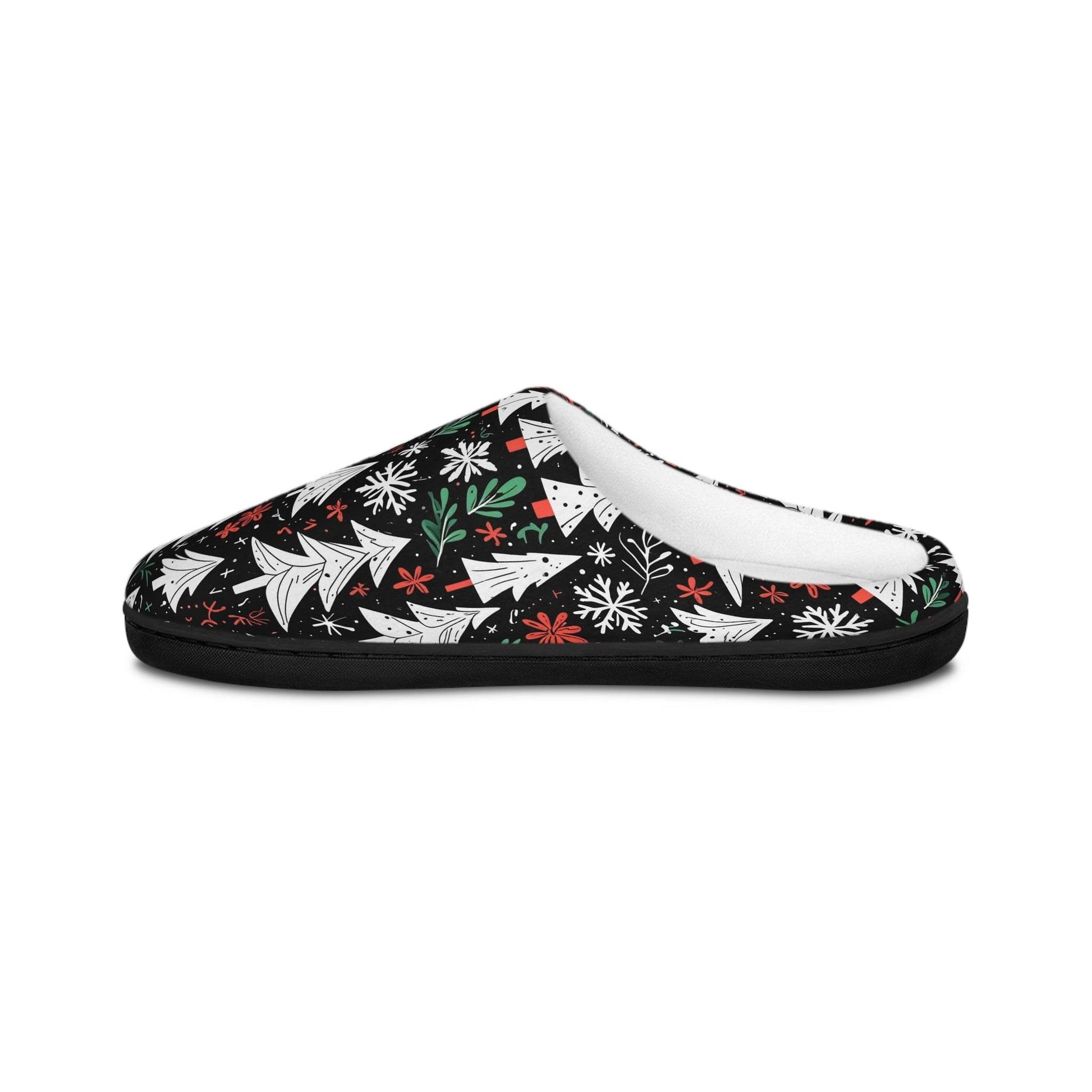 Women's Indoor Christmas Trees Slippers - DeRose Seasonal