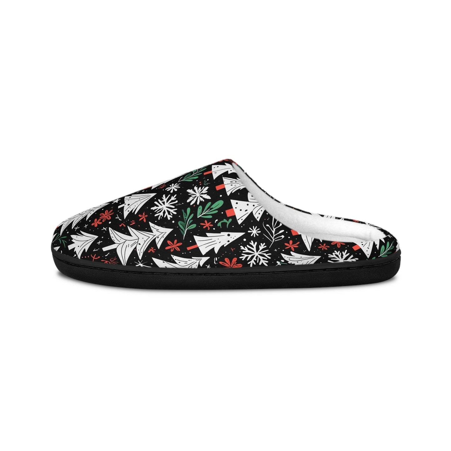Women's Indoor Christmas Trees Slippers - DeRose Seasonal