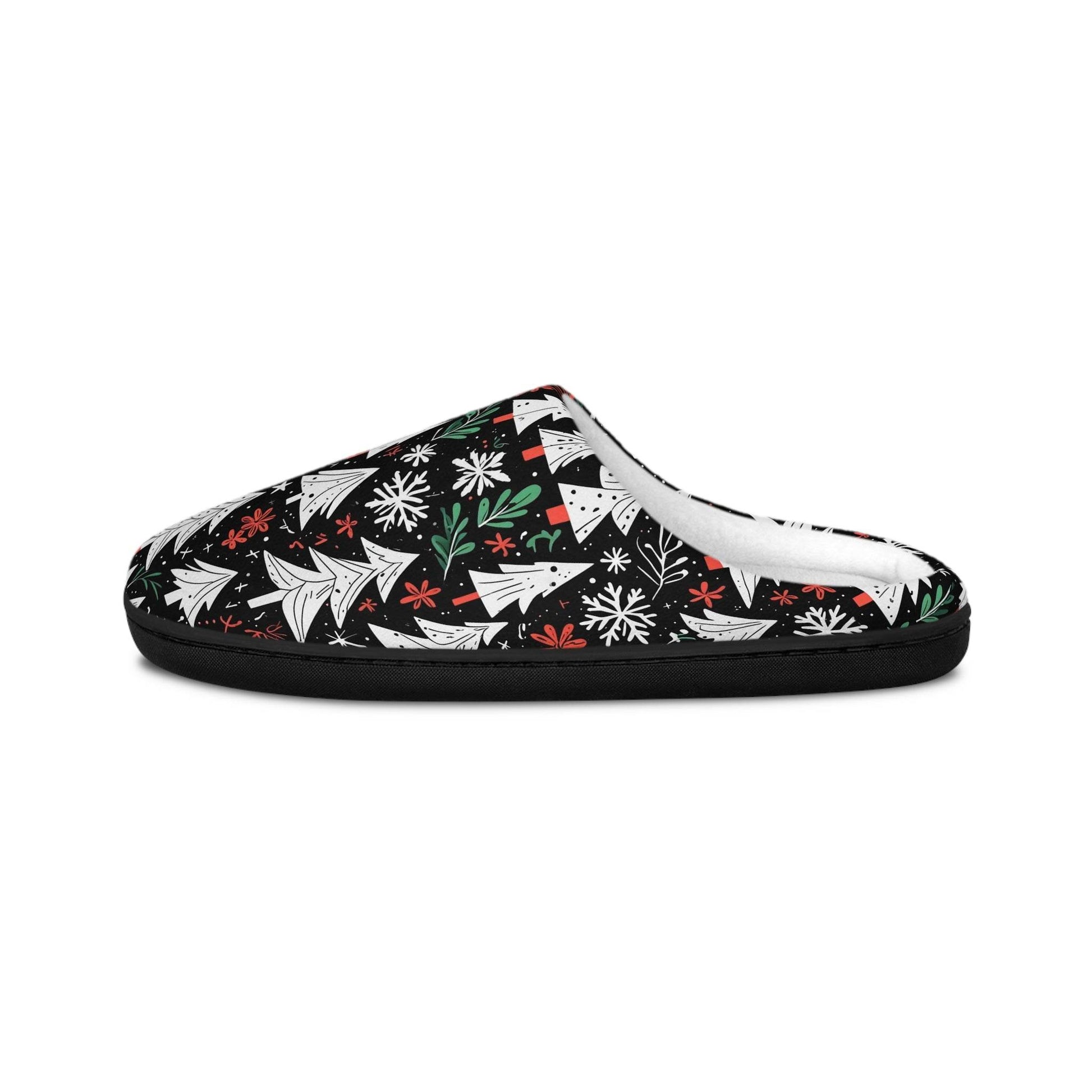 Women's Indoor Christmas Trees Slippers - DeRose Seasonal