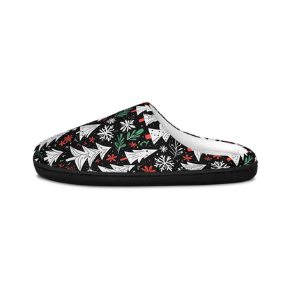 Women's Indoor Christmas Trees Slippers - DeRose Seasonal