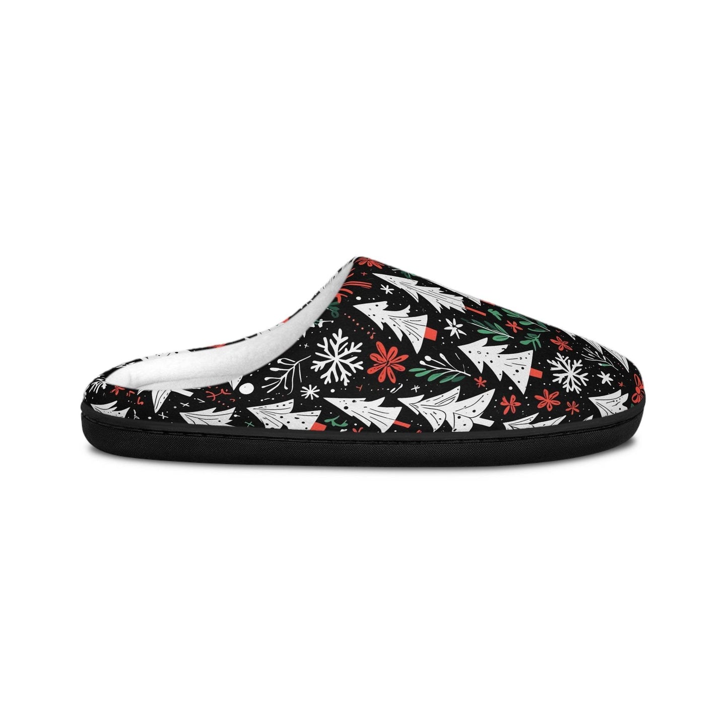Women's Indoor Christmas Trees Slippers - DeRose Seasonal