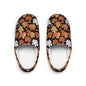 Women's Indoor Maple Leaves Fall Time Slippers - DeRose Seasonal