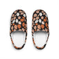 Women's Indoor Red Leaves Fall Time Slippers - DeRose Seasonal