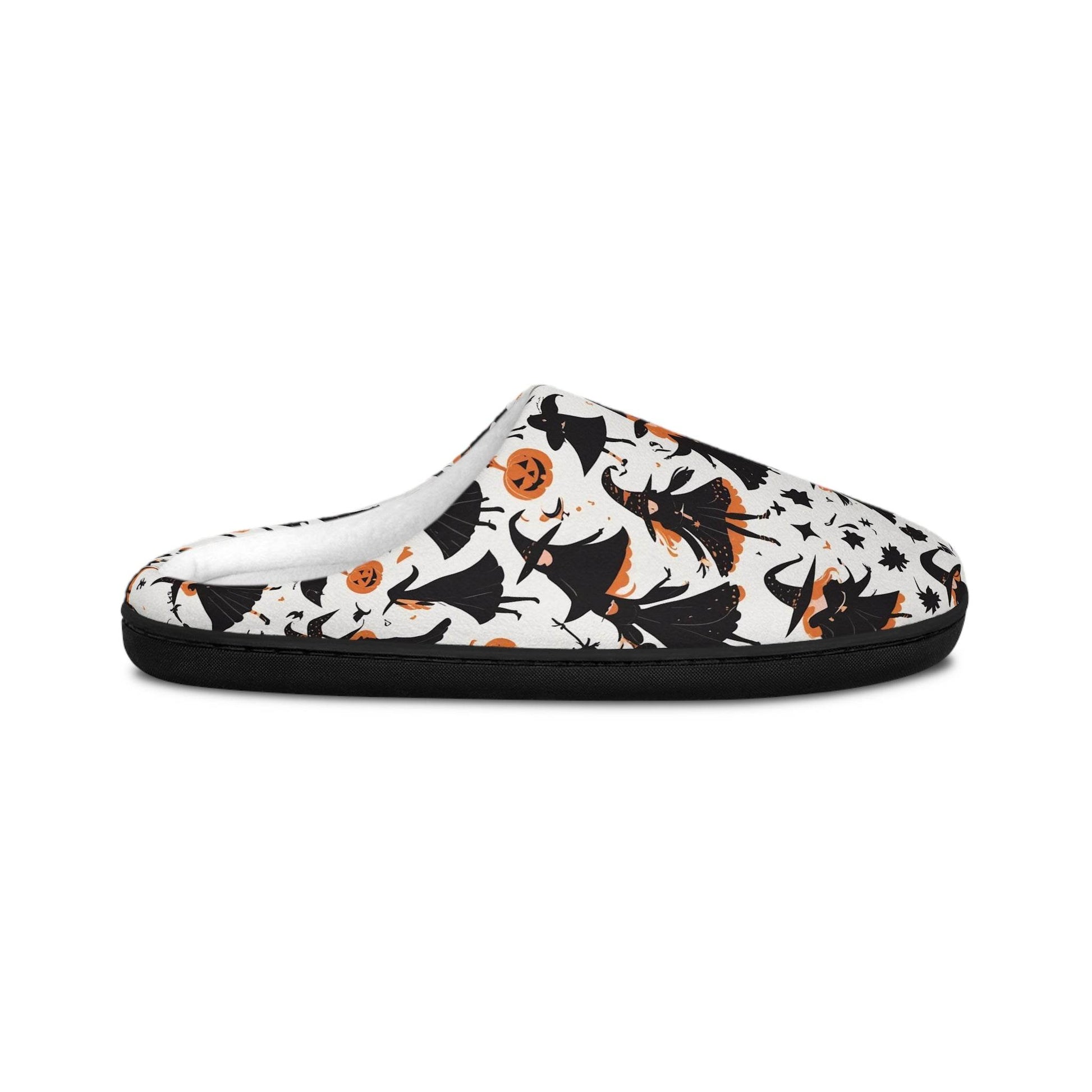 Women's Indoor Witches Halloween Slippers - DeRose Seasonal