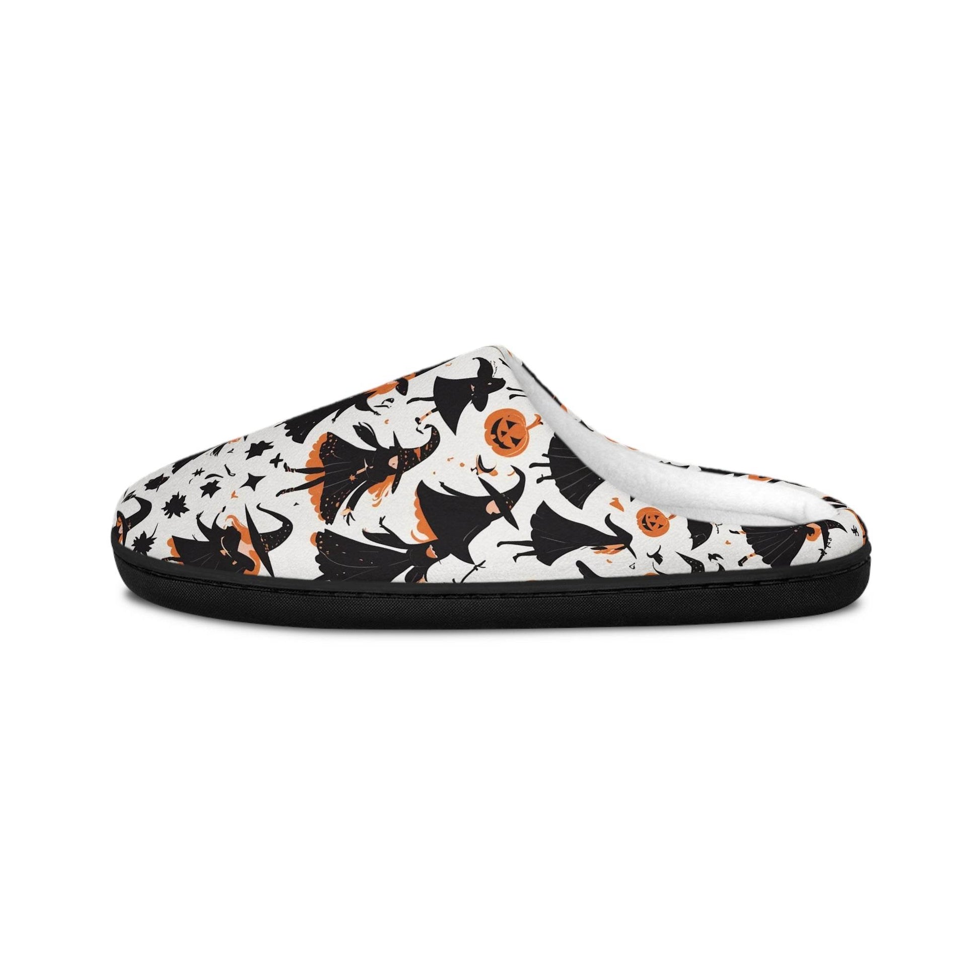 Women's Indoor Witches Halloween Slippers - DeRose Seasonal