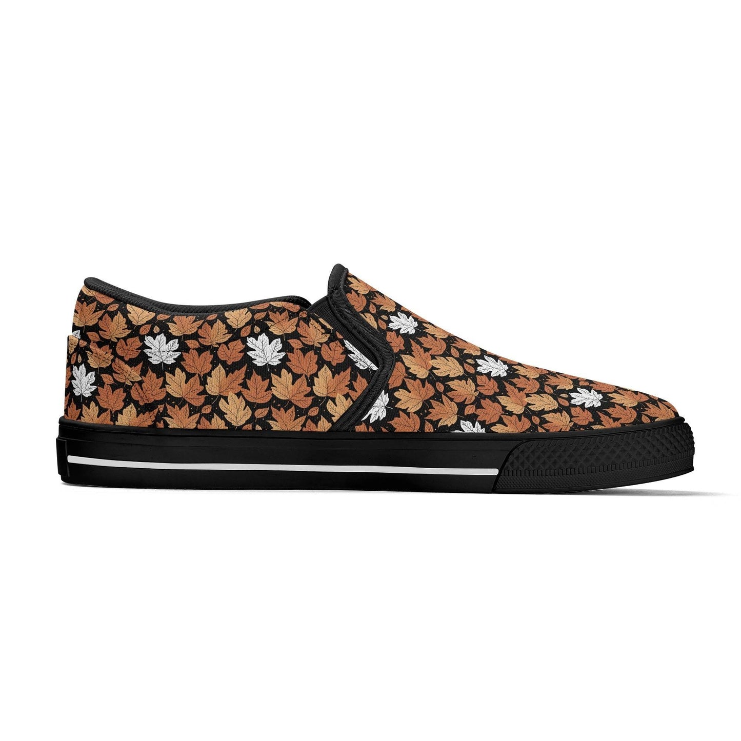 Women's Maple Leaves Rubber Slip On Shoes - DeRose Seasonal