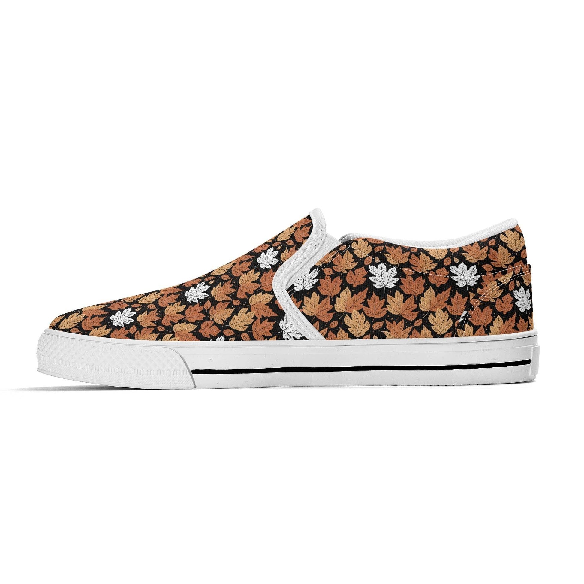 Women's Maple Leaves Rubber Slip On Shoes - DeRose Seasonal
