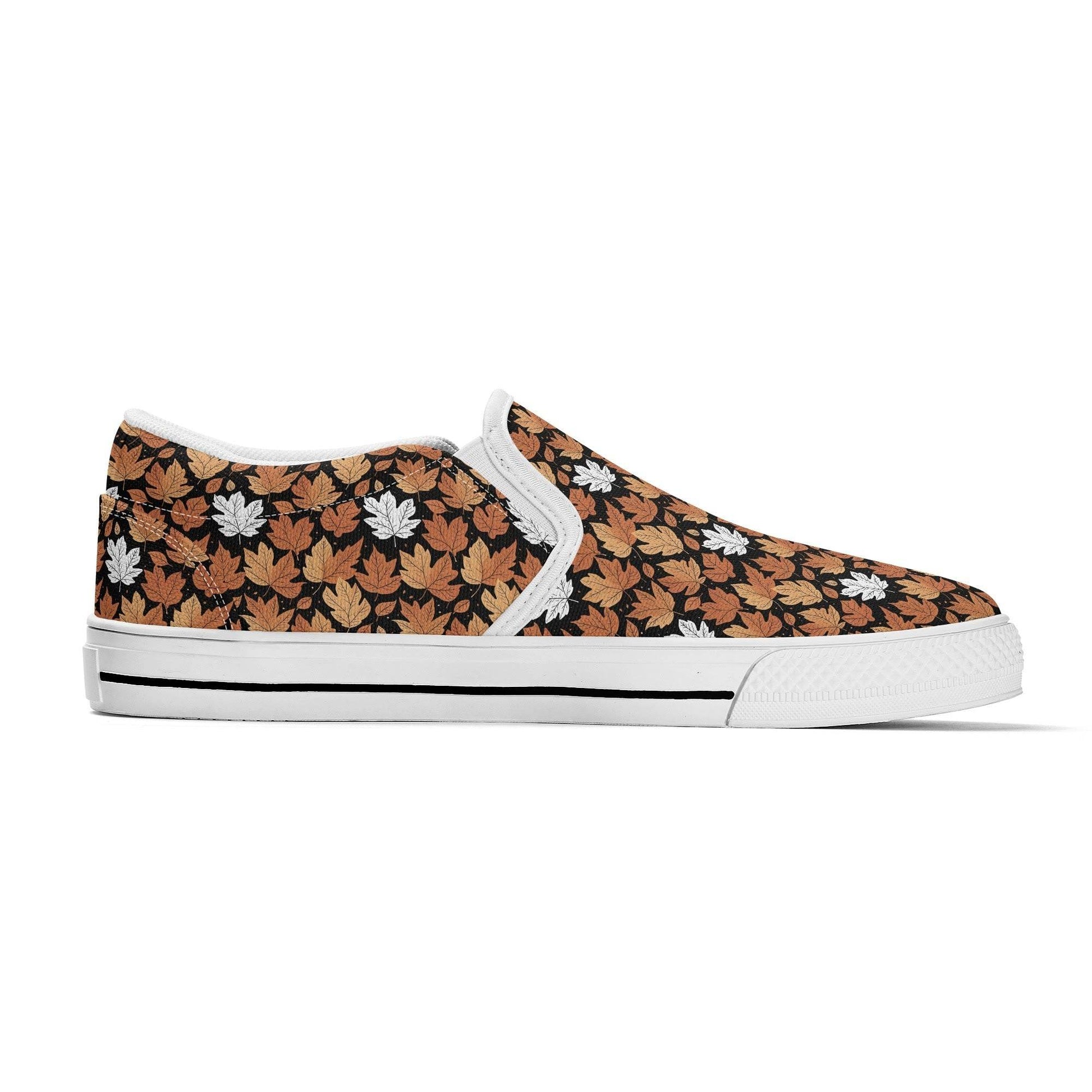 Women's Maple Leaves Rubber Slip On Shoes - DeRose Seasonal