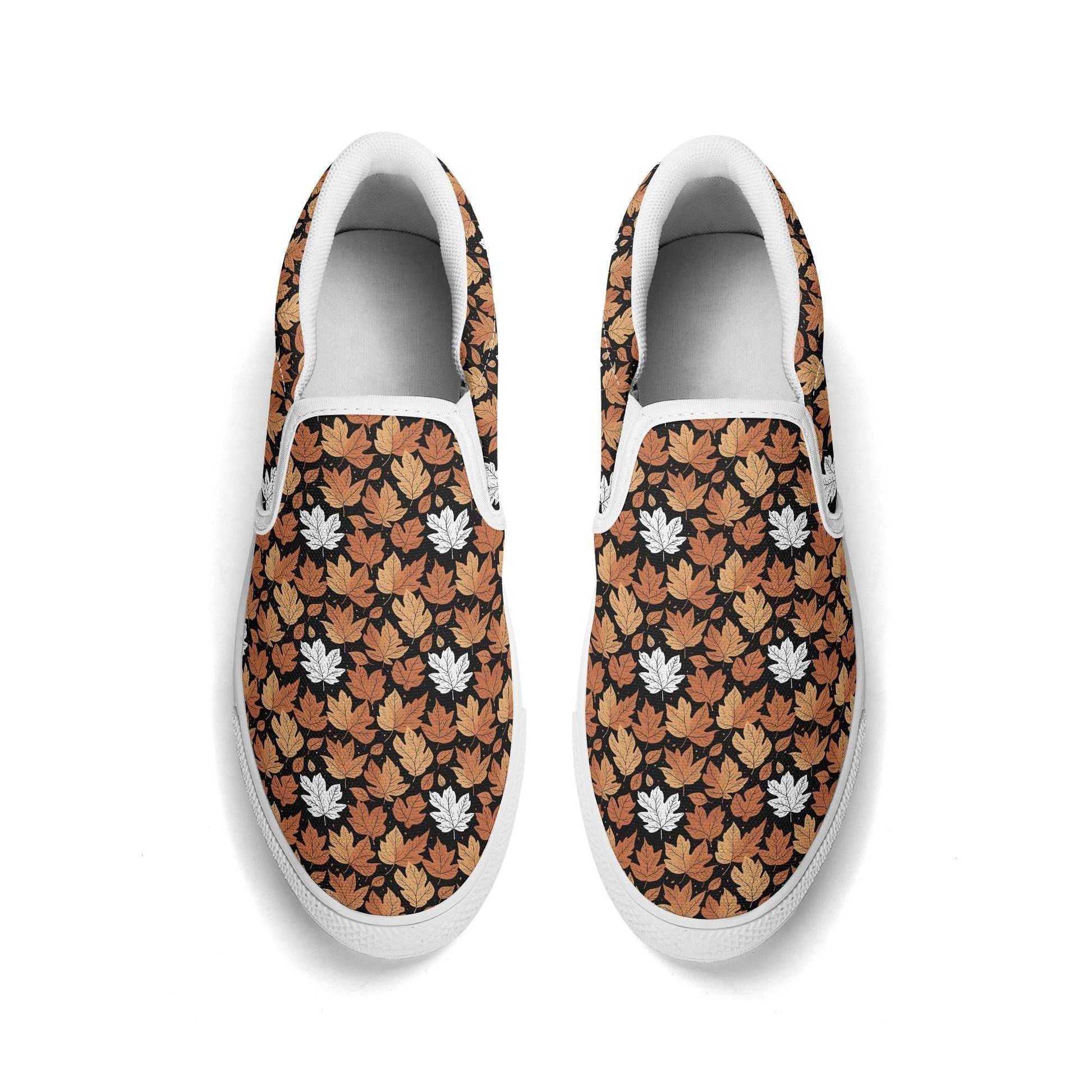 Women's Maple Leaves Rubber Slip On Shoes - DeRose Seasonal