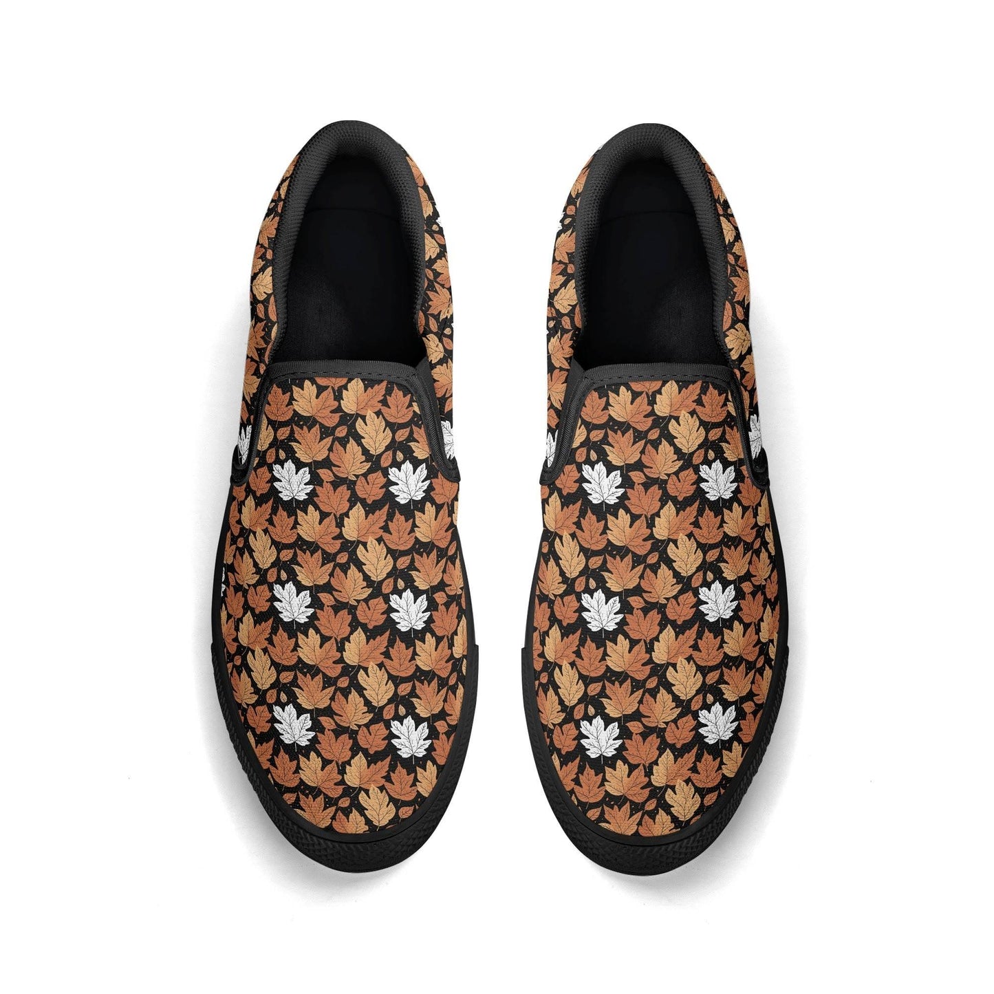Women's Maple Leaves Rubber Slip On Shoes - DeRose Seasonal