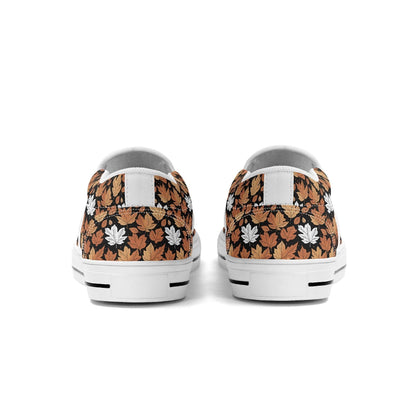 Women's Maple Leaves Rubber Slip On Shoes - DeRose Seasonal