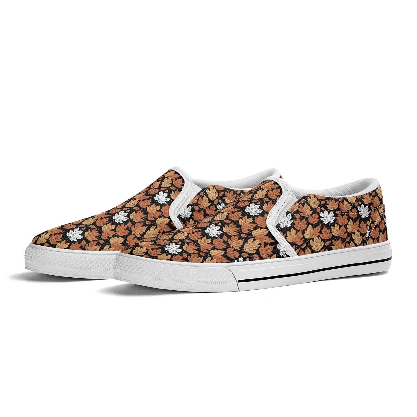 Women's Maple Leaves Rubber Slip On Shoes - DeRose Seasonal