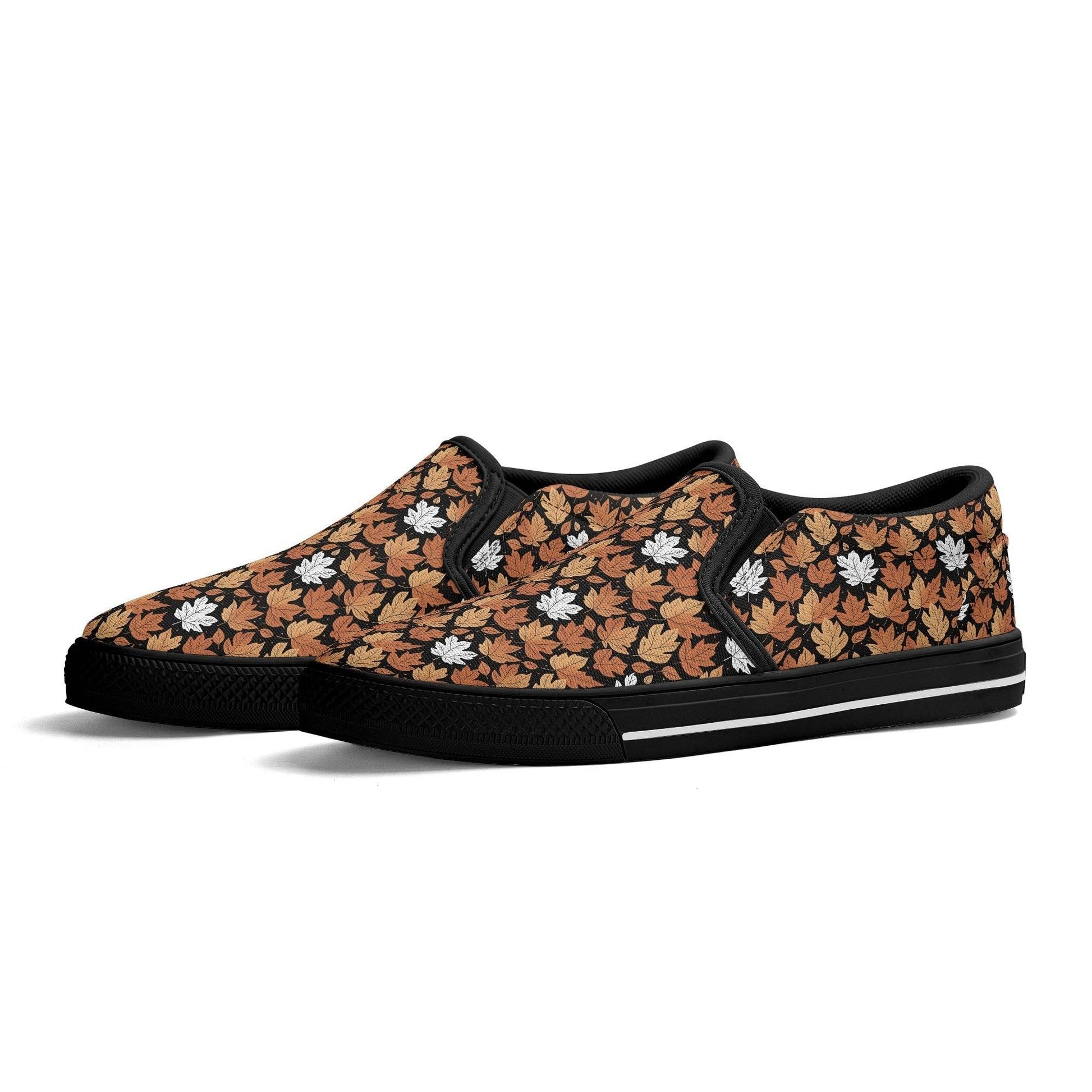 Women's Maple Leaves Rubber Slip On Shoes - DeRose Seasonal