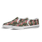 Women's Pink Skull Rubber Slip On Shoes - DeRose Seasonal