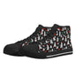 Women's Rubber High Top Christmas Trees Canvas Shoes - DeRose Seasonal