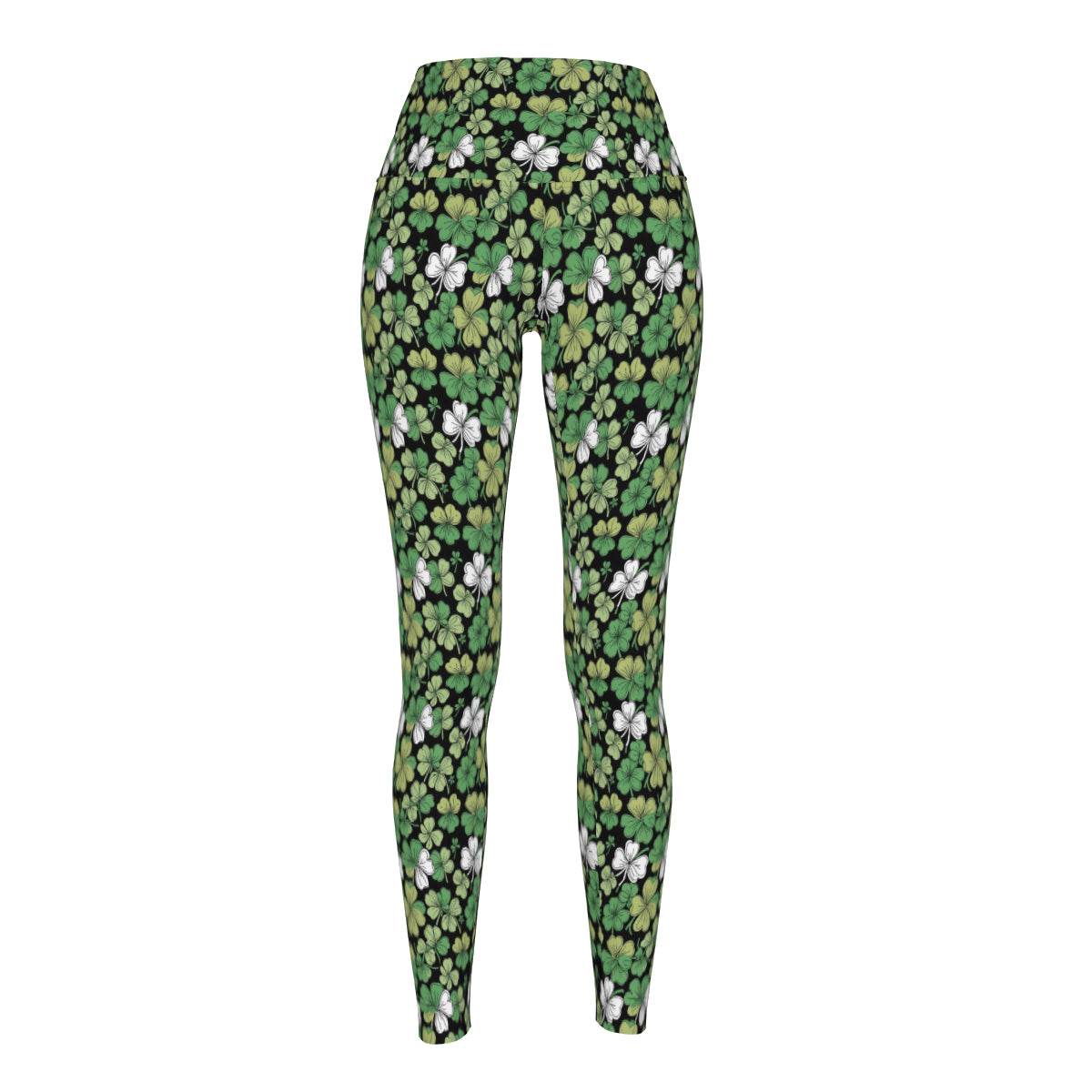 Clover Patch Women's Polyester Yoga pants Leggings - DeRose Seasonal
