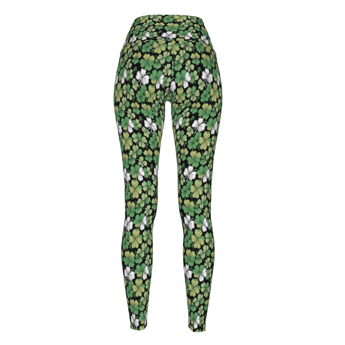Clover Patch Women's Polyester Yoga pants Leggings - DeRose Seasonal
