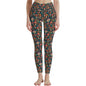 Forest Shrooms Women's Polyester Yoga pants Leggings - DeRose Seasonal