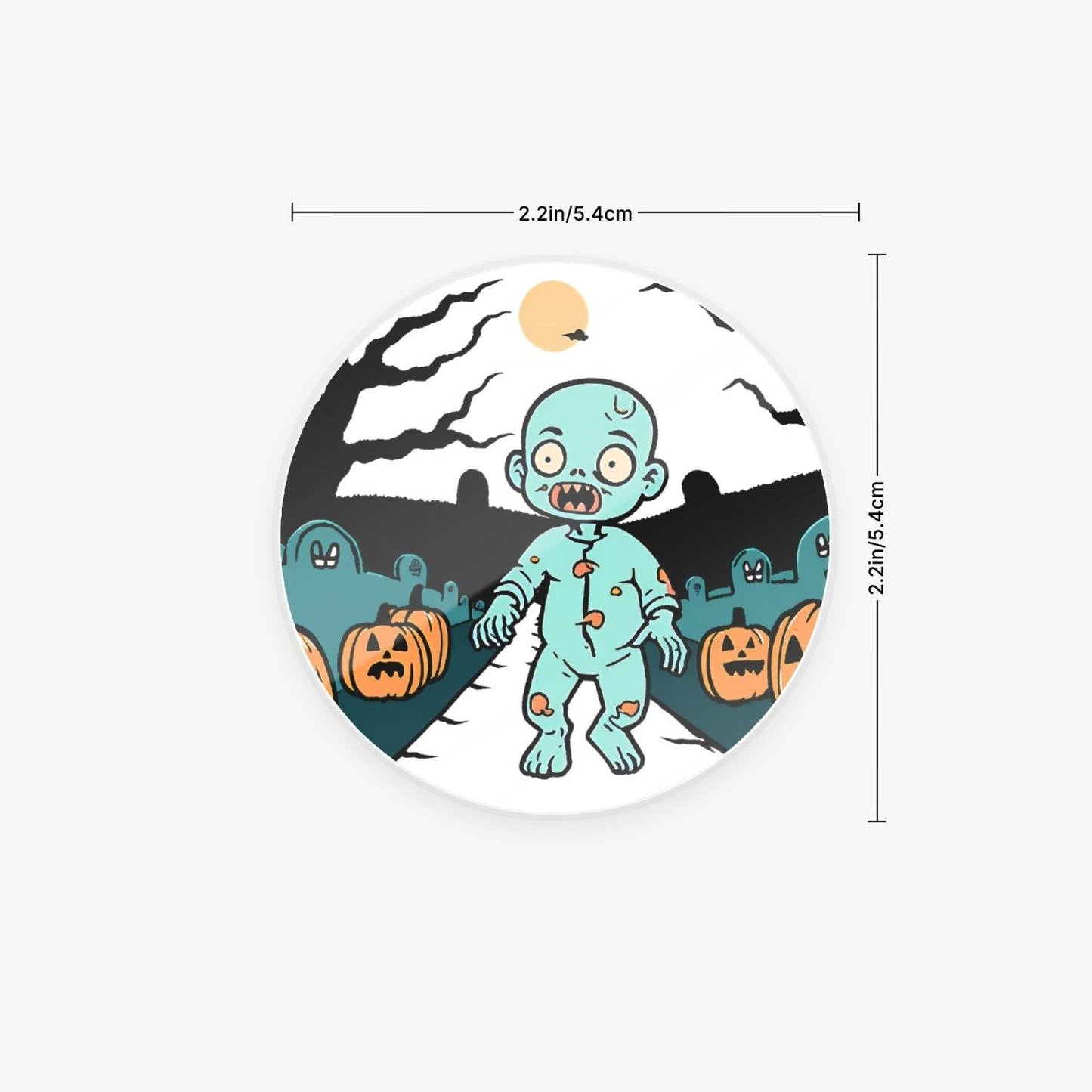 Zombie Baby Walker - Acrylic Phone Airbag Holder - Circle pop socket - DeRose Seasonal