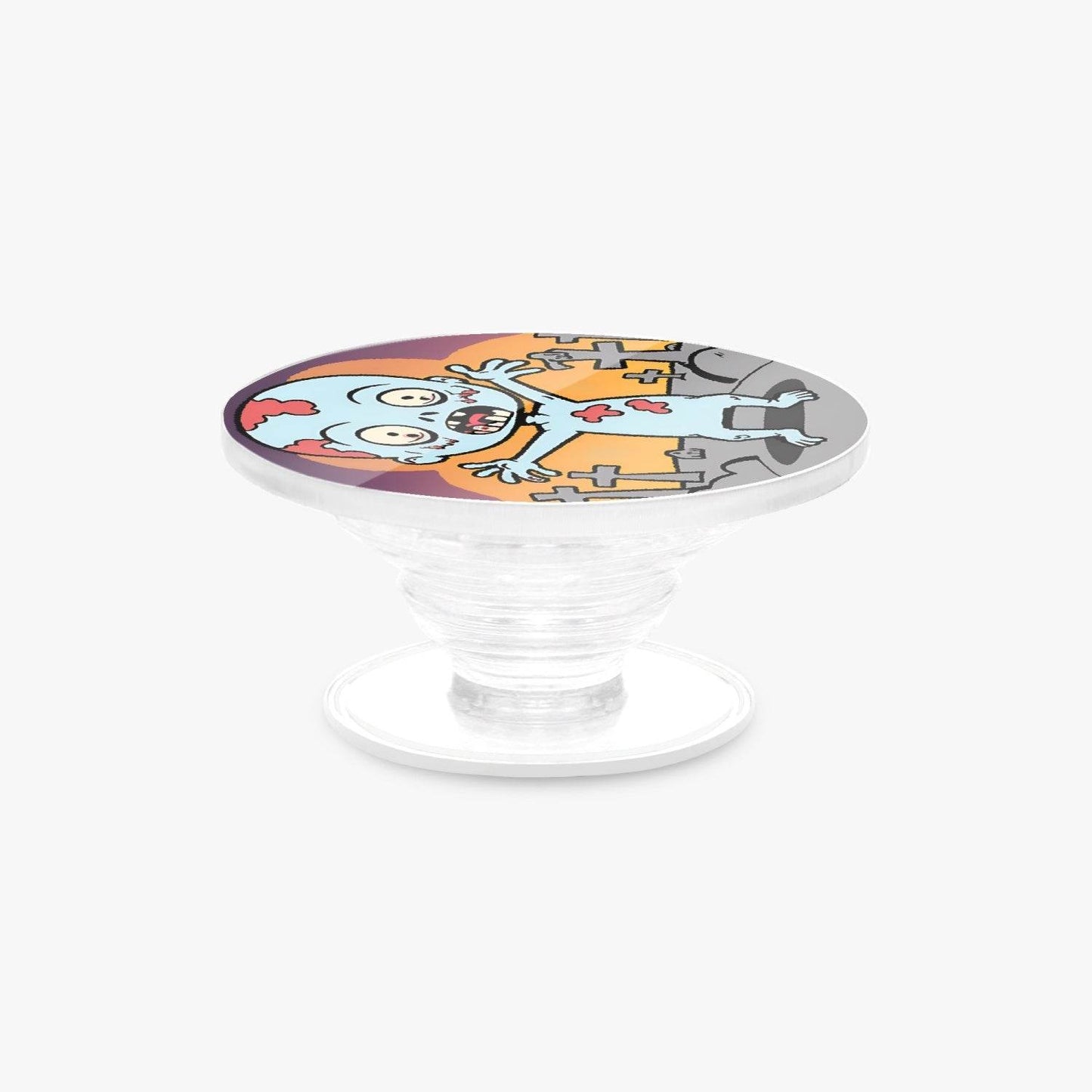 Zombie baby Acrylic Phone Airbag Holder - Circle - pop socket - DeRose Seasonal