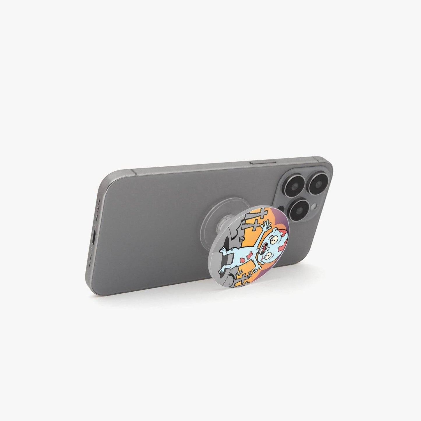 Zombie baby Acrylic Phone Airbag Holder - Circle - pop socket - DeRose Seasonal