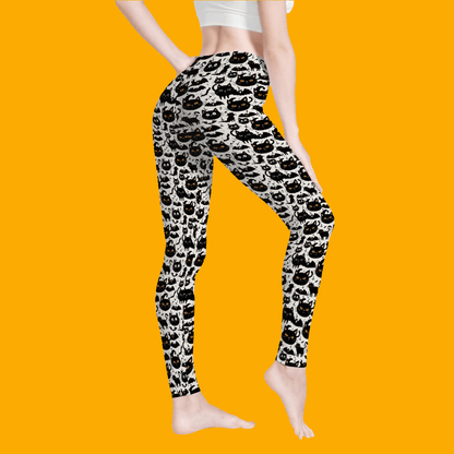 Crazy Cat Lady Women's Yoga Pants - DeRose Seasonal